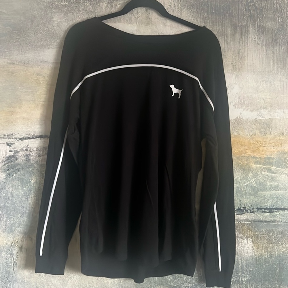 Oversizedd Victoria’s Secret long sleeve sequined shirt